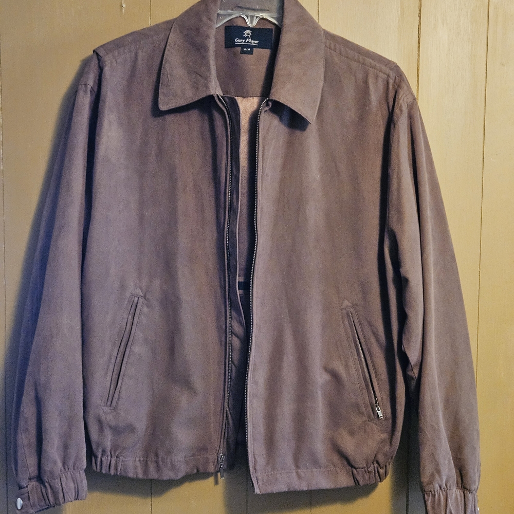 Brown Men's Jacket Gary Player